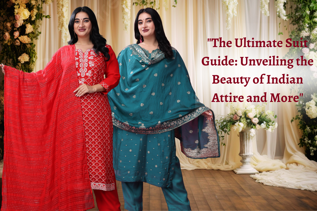 "The Ultimate Suit Guide: Unveiling the Beauty of Indian Attire and More"