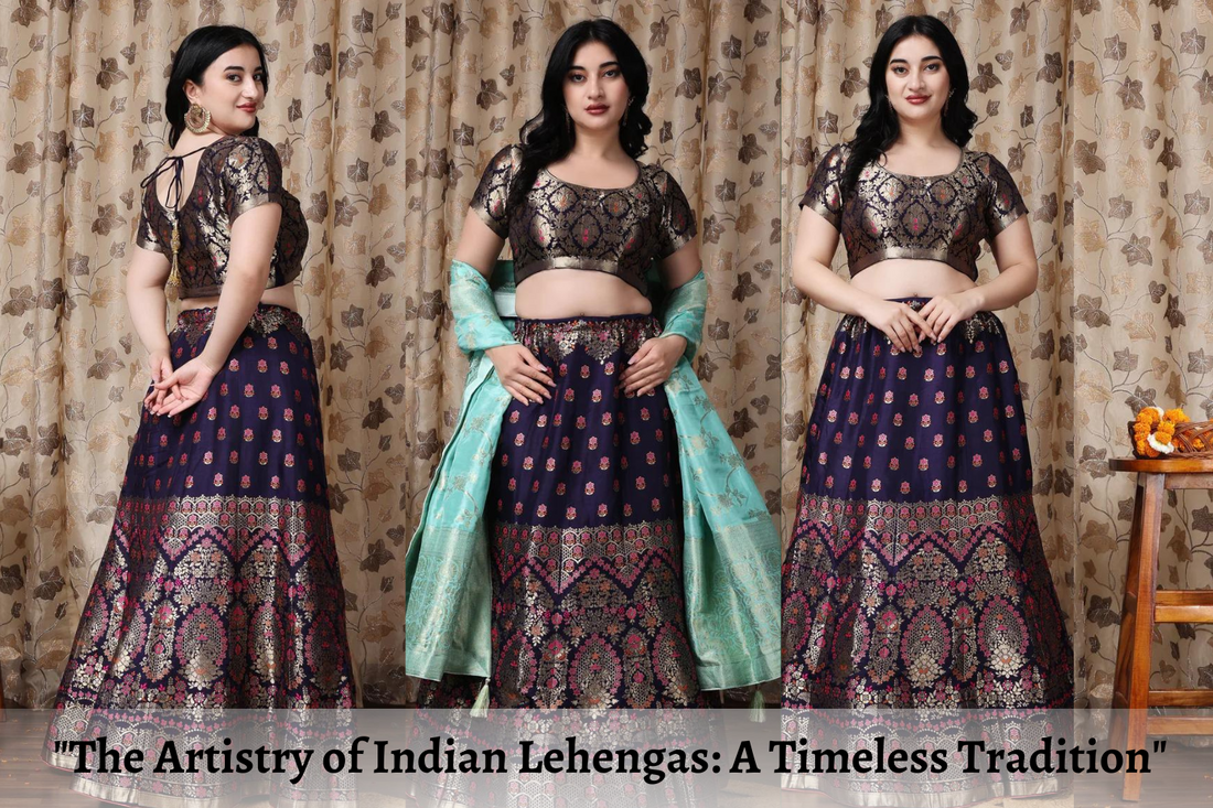 "The Artistry of Indian Lehengas: A Timeless Tradition"