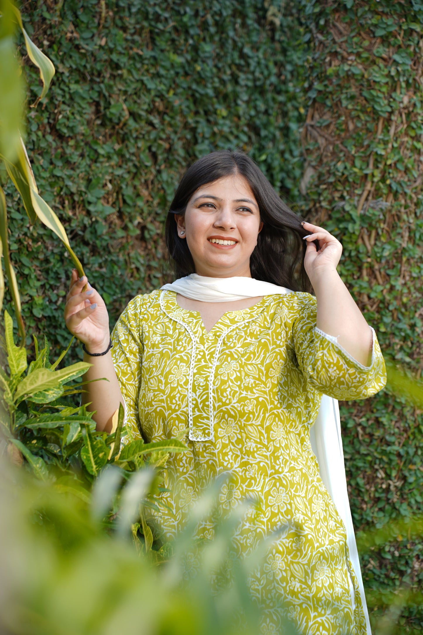 Cotton Kurta Sets With Dupatta