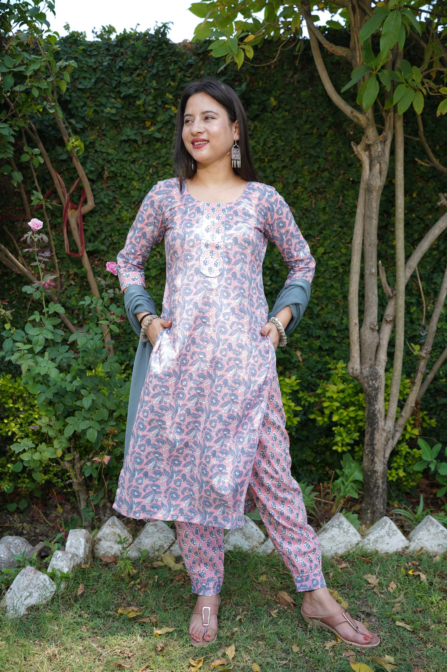 Cotton Kurta Sets With Dupatta