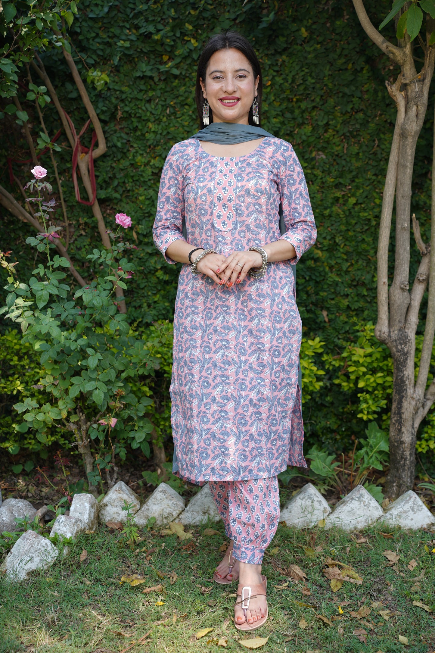 Cotton Kurta Sets With Dupatta