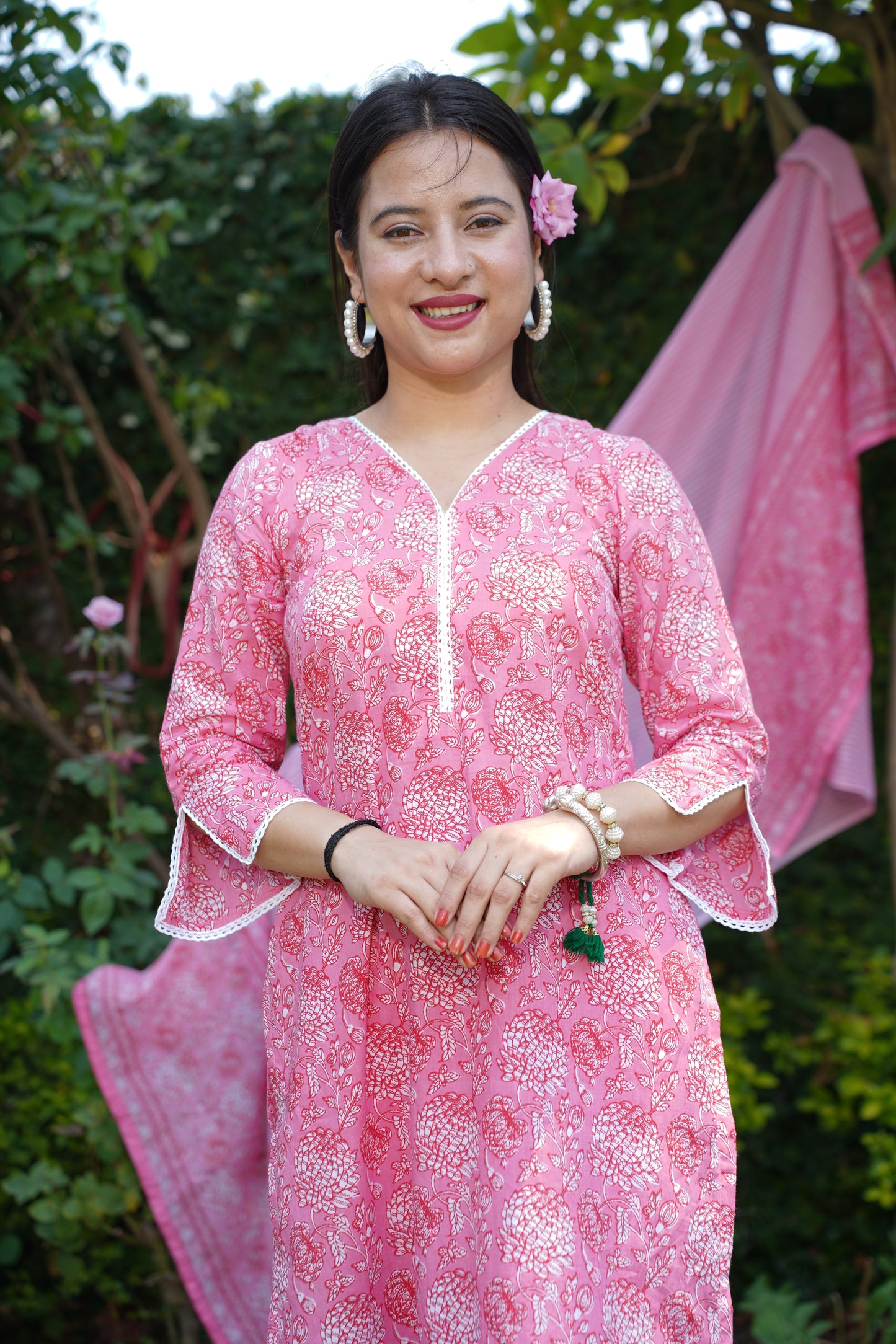 Cotton Kurta Sets With Dupatta