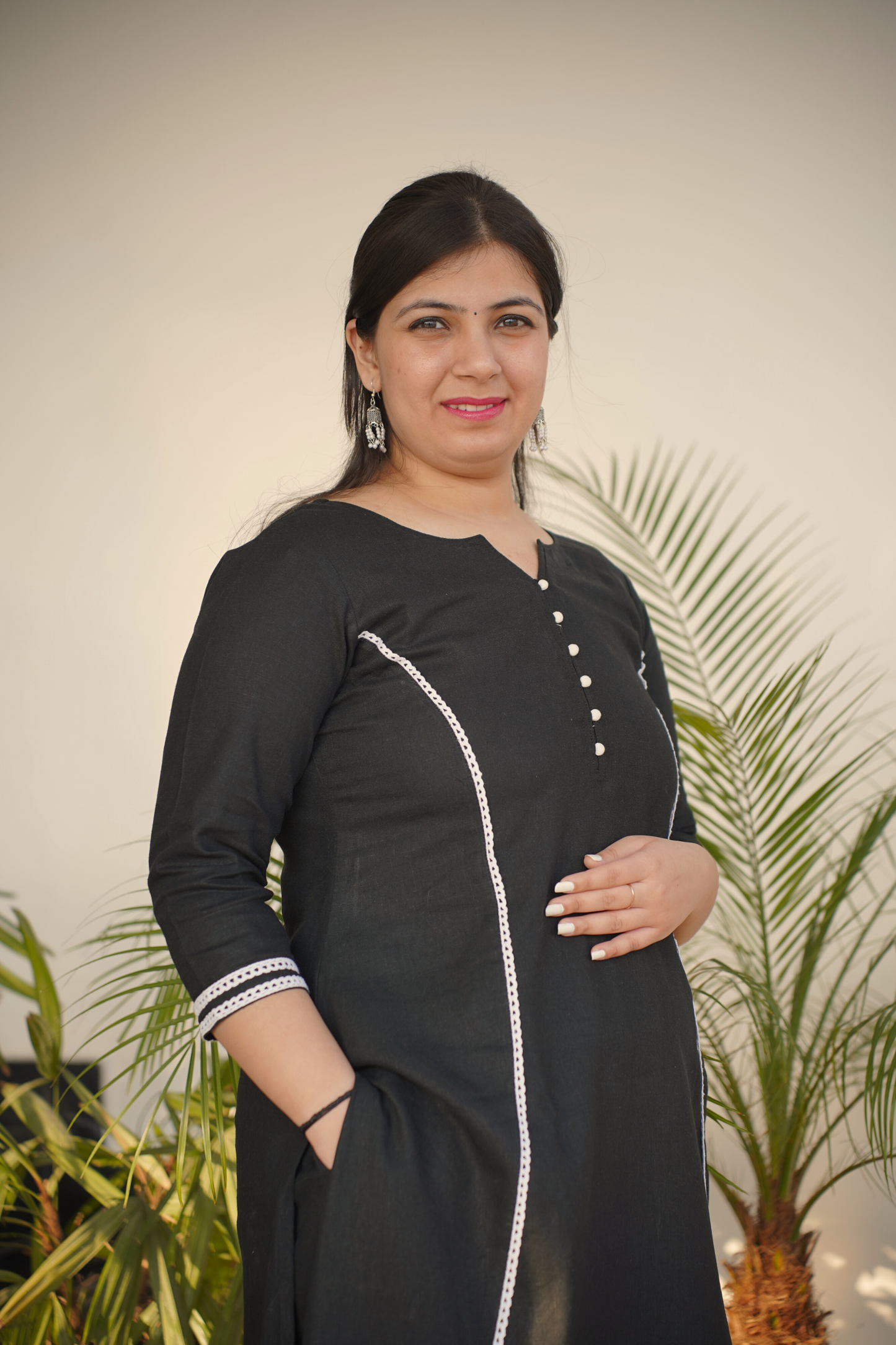 Women's Long Cotton Kurtis