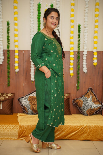 Green Suit Women