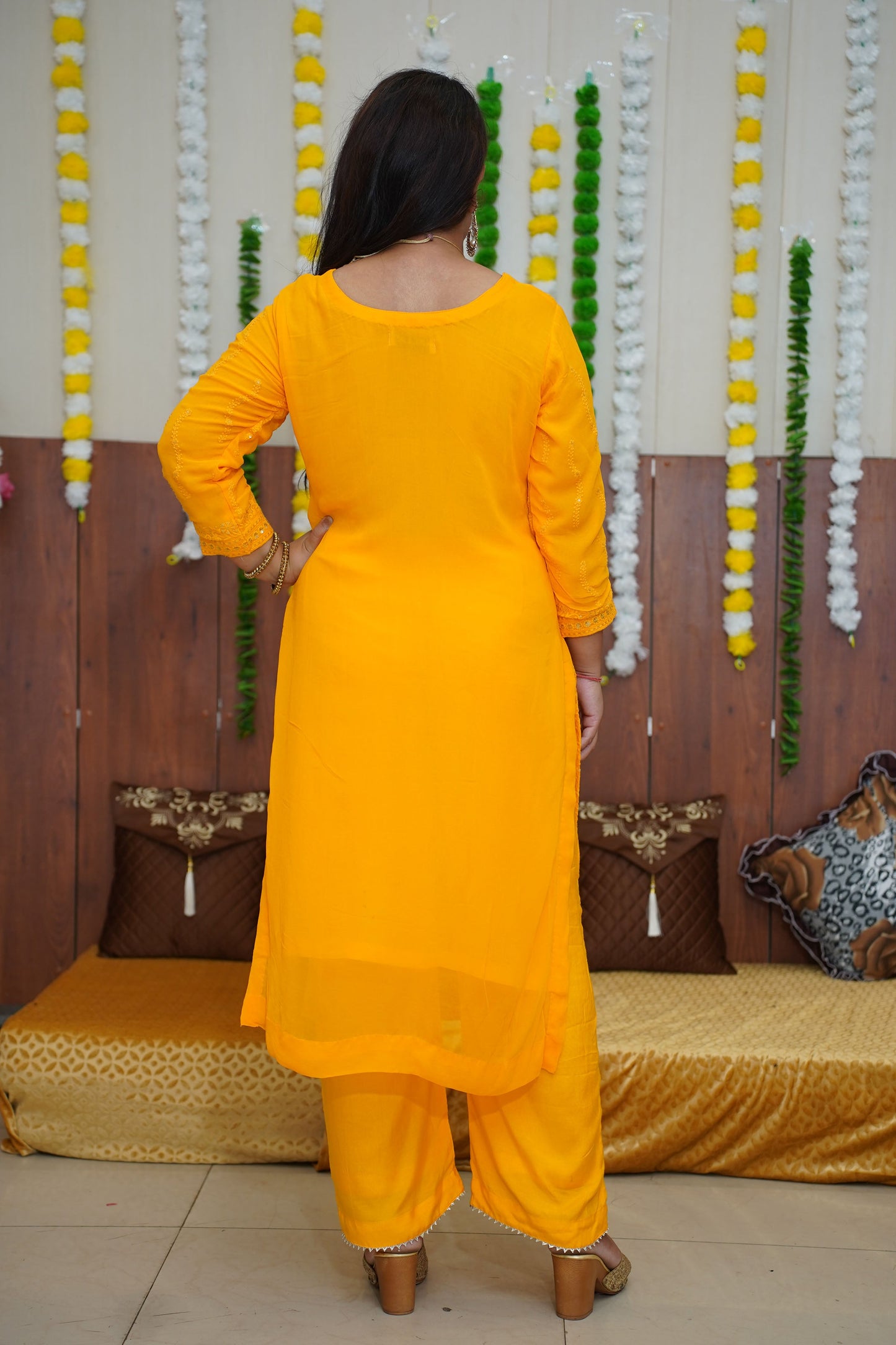 Yellow Haldi Suit