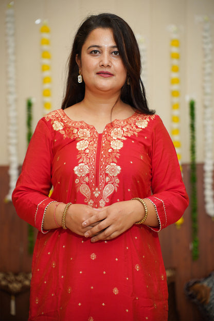 Red Suit For Women