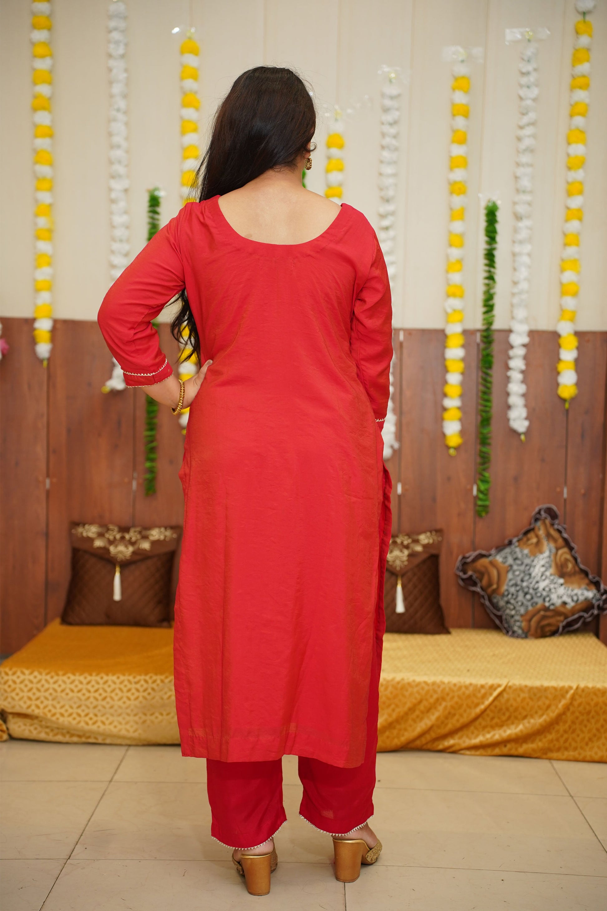 Red Suit For Women