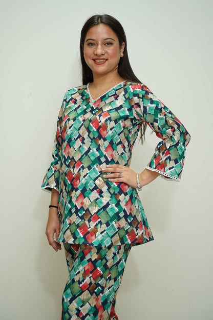 Printed Co Ord Set