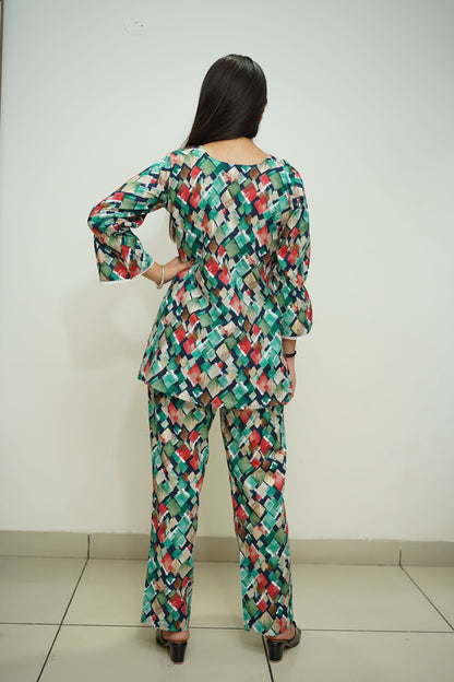 Printed Co Ord Set