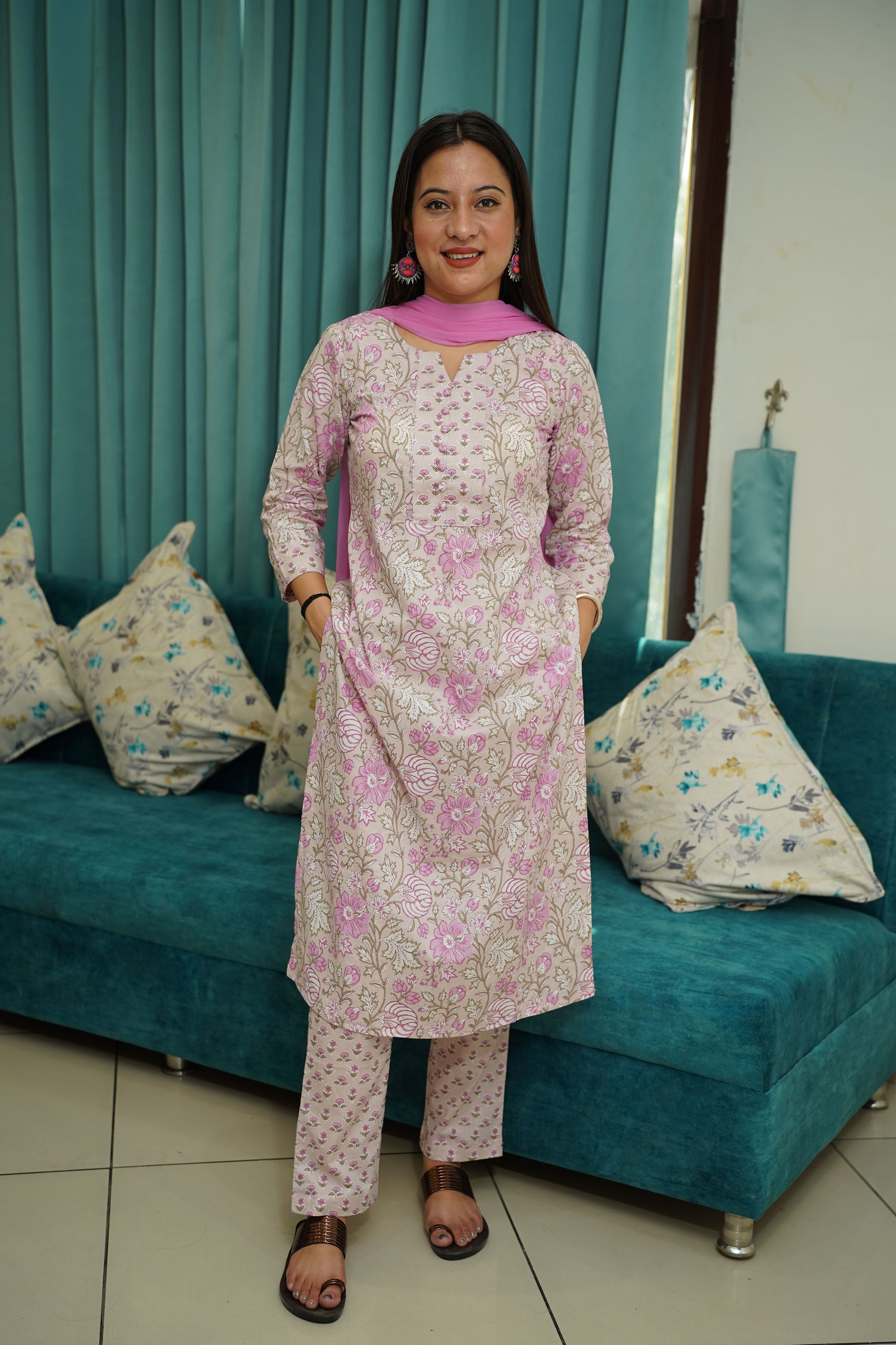 Printed Suit