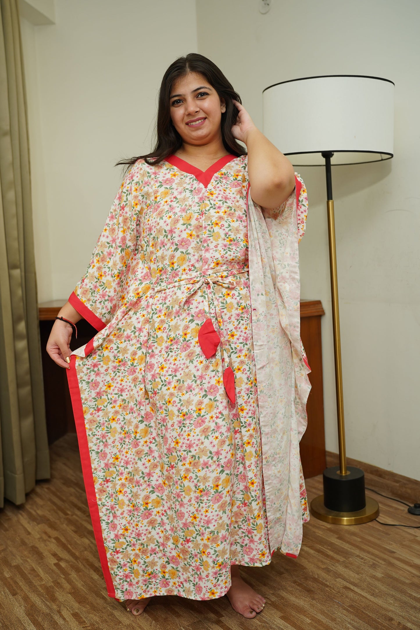 Spring Slumber Kaftan Night Gown