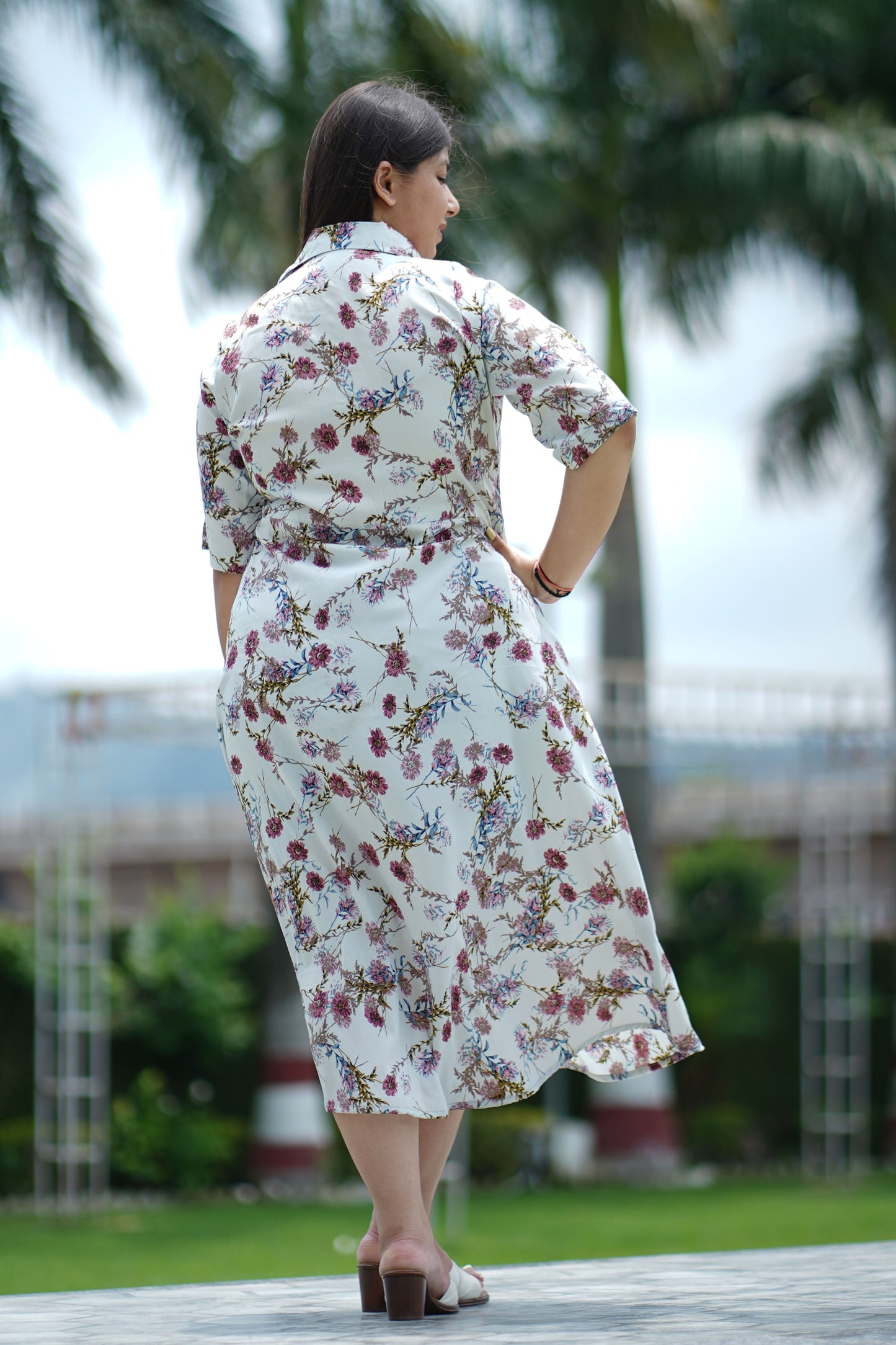 Floral Print Dress
