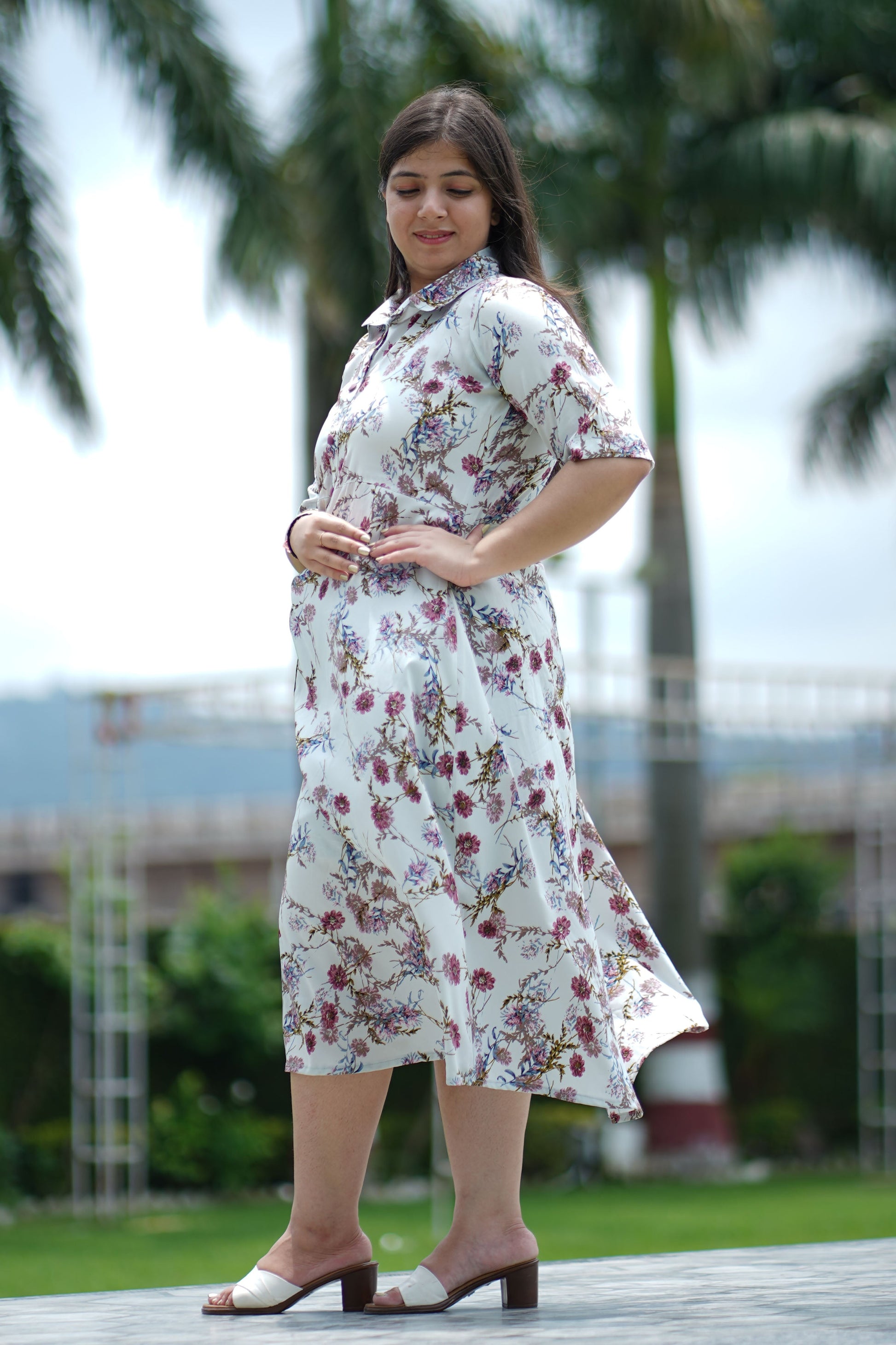 Floral Print Dress
