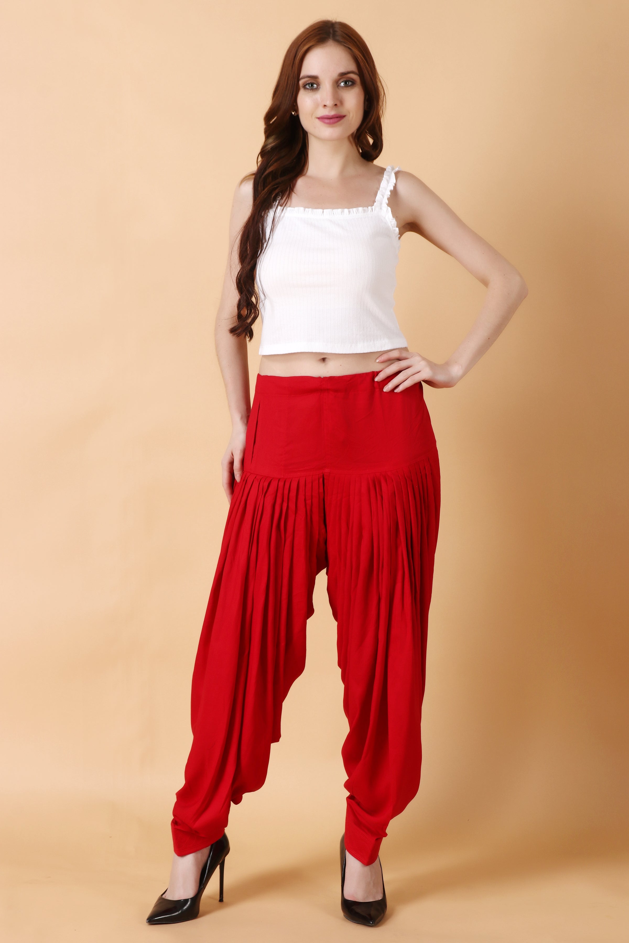 Buy Red Salwars & Churidars for Women by Stylenmart Online | Ajio.com