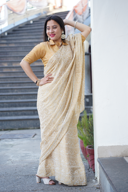 Plus Size Saree