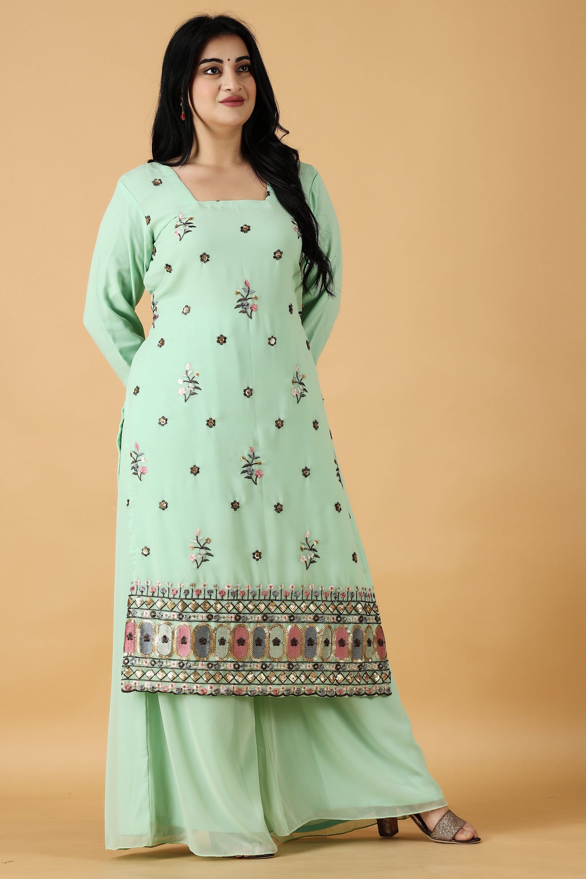 Party Wear Sharara Suit 