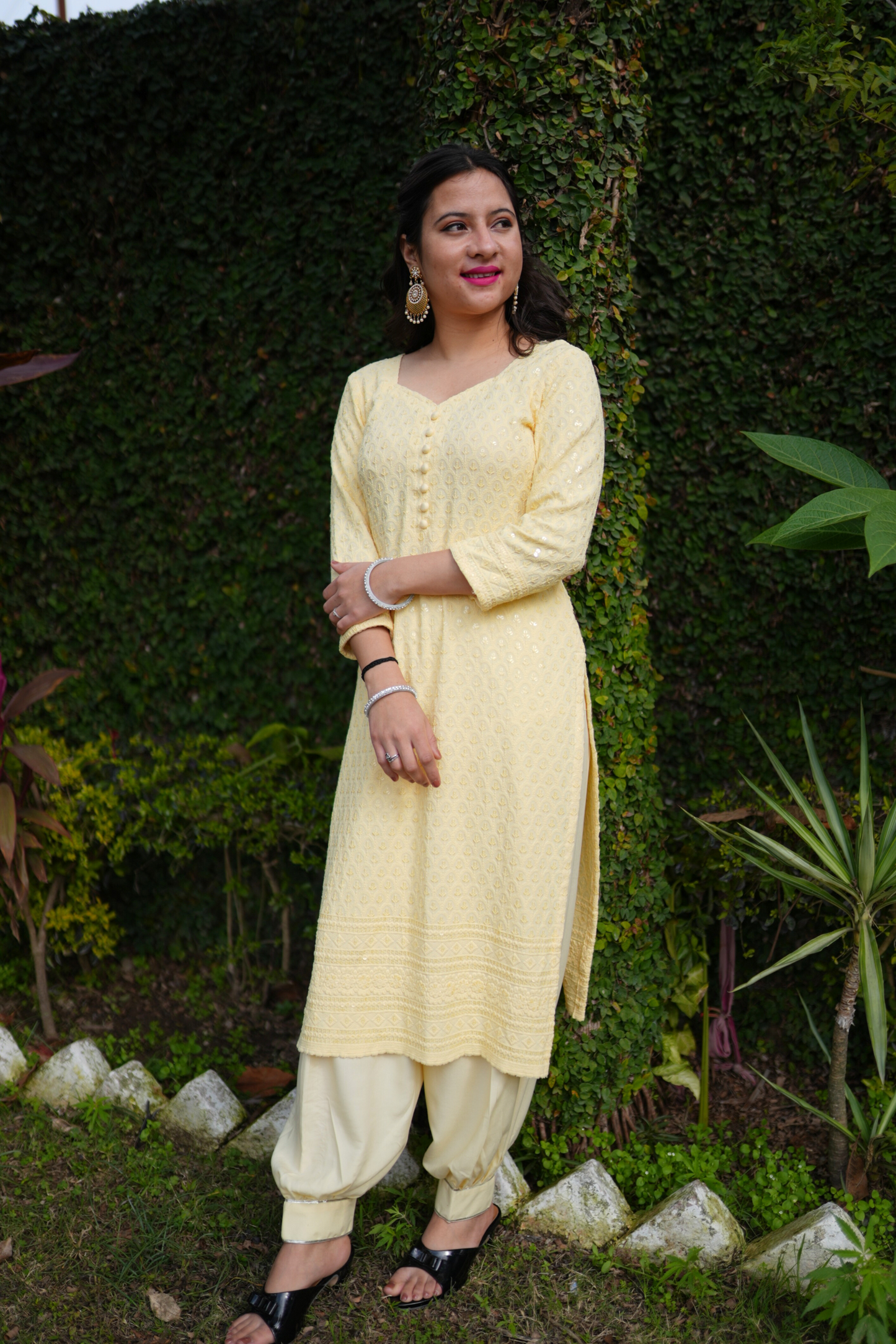 Yellow Salwar Suit