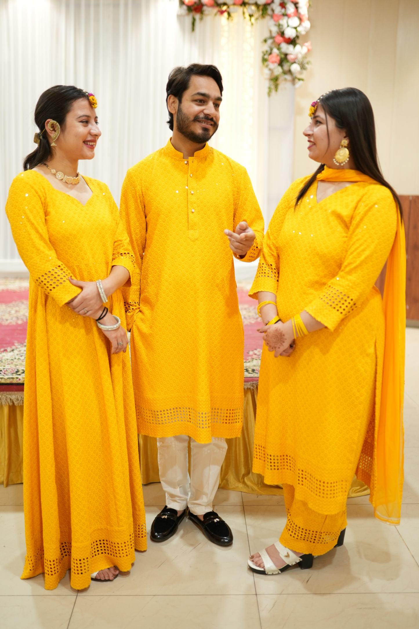 Yellow Suit For Haldi