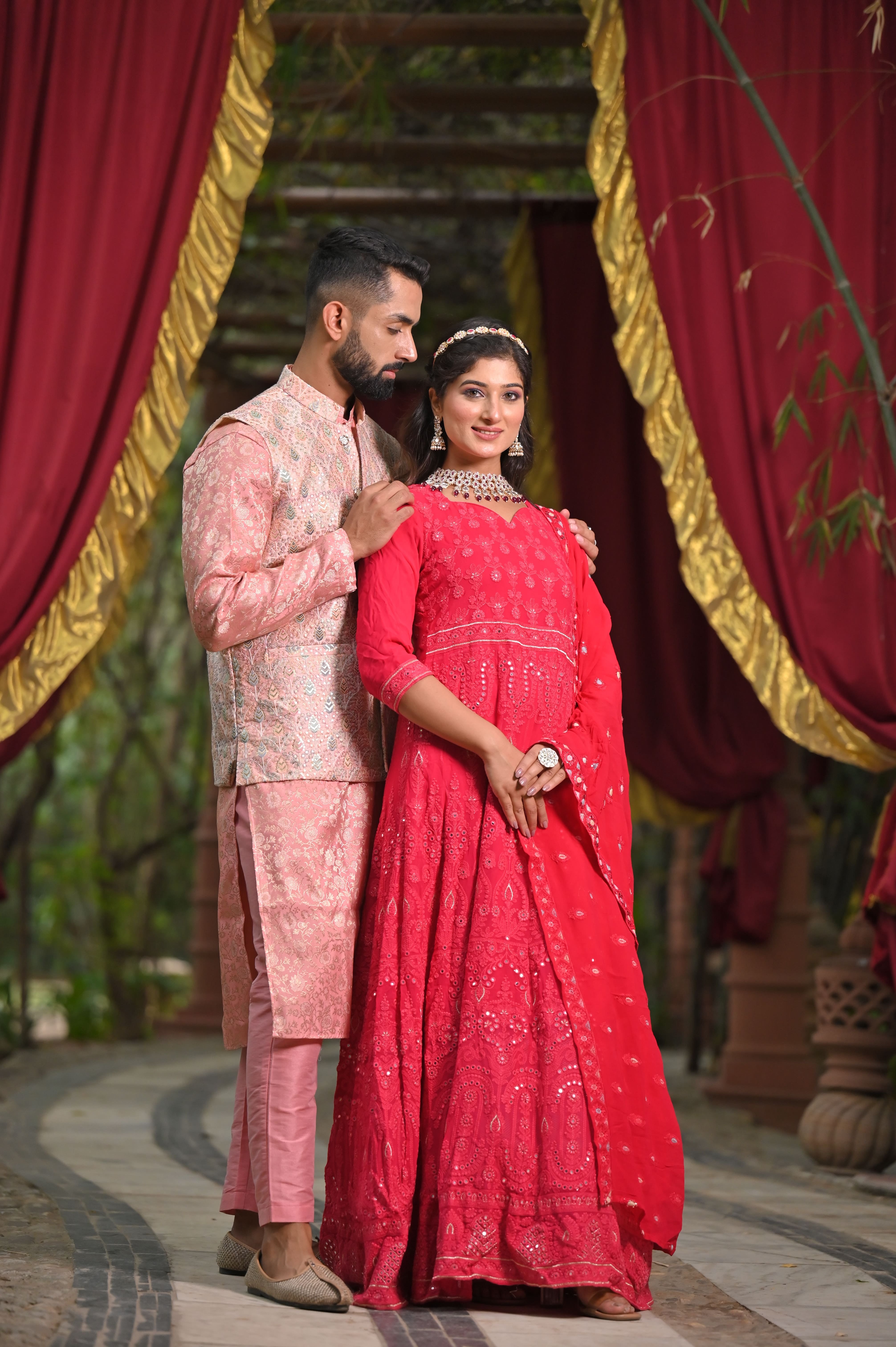 His and hers wedding outfits hotsell