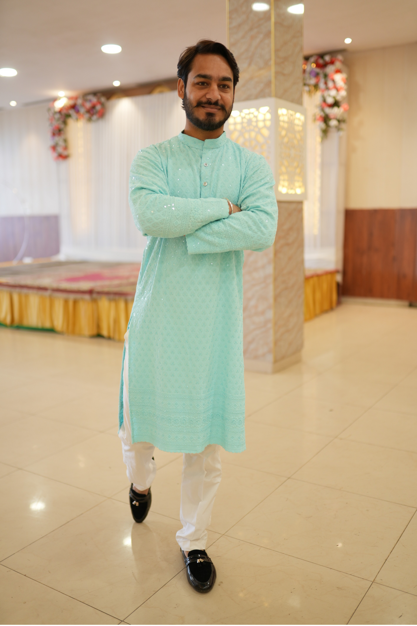 Sky Blue Kurta Pajama